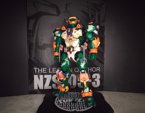 MechaHeat系列 合金机甲 机甲忍者龟 米开朗基罗