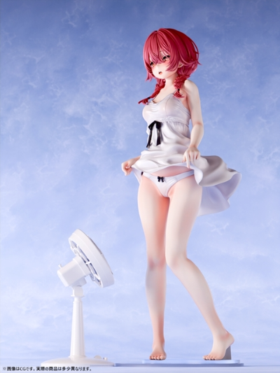 风扇前提裙 红羽安奈