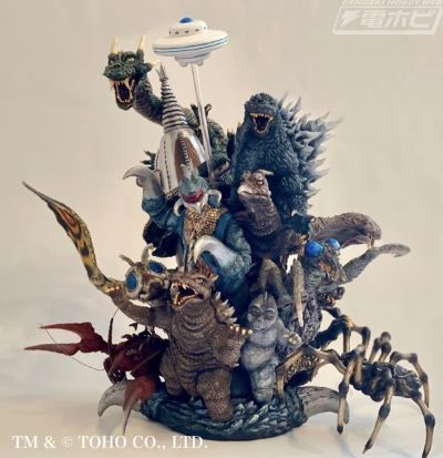 哥斯拉之终极战役 创意塑像