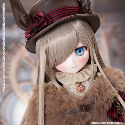 AOD526-IBM 艾莉丝收集 小型 伊绪/兔子茶会穿搭套装 ～月光银～ AZONE网上商店限定