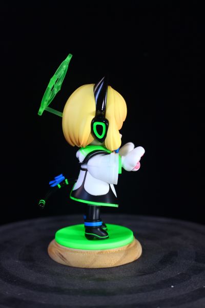 蔚蓝档案 才羽绿 SD猫咪ver