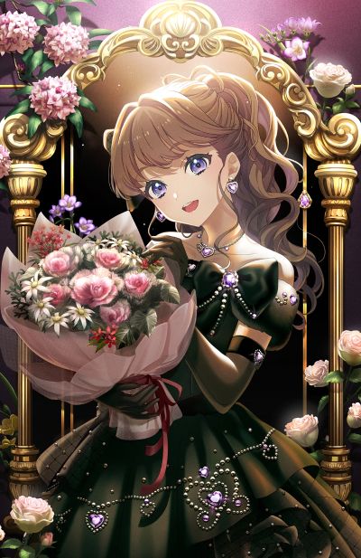 爱与演唱会！莲之空女学院学园偶像俱乐部 趴趴毛绒玩偶 藤岛慈 －Dream Believers （S码）