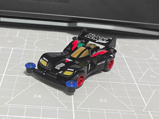 多美卡高级无限 四驱兄弟！！迷你四驱 黑色战神