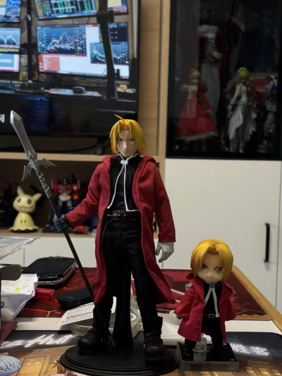 粘土娃 钢之炼金术师 FULLMETAL ALCHEMIST  爱德华·艾尔利克