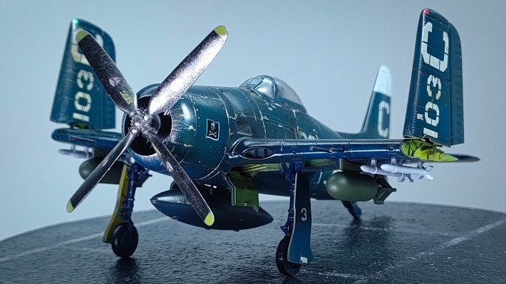 编号：87269  1/72 军用飞机系列 美国 F8F-2“熊猫”战斗机