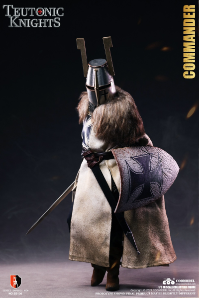 帝国系列 SE136 条顿骑士/指挥官（白铜版）