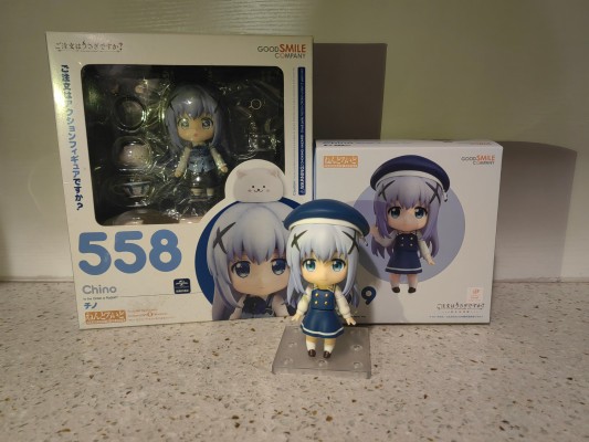 粘土人#2519 请问您今天要来点兔子吗？BLOOM 香风智乃 冬季校服