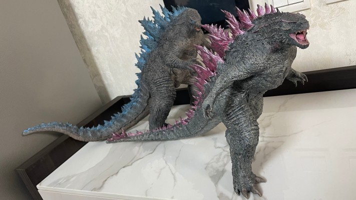 哥斯拉大战金刚 哥斯拉（2021版） 热射线喷射特别涂装版