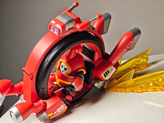 QOSMOS 铁甲小宝系列 第四弹 车轮滚滚+飞翔机器人