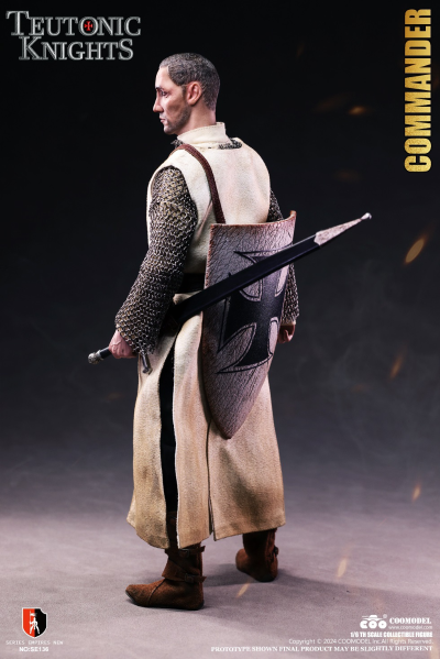 帝国系列 SE136 条顿骑士/指挥官（白铜版）