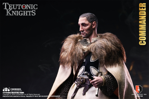 帝国系列 SE136 条顿骑士/指挥官（白铜版）