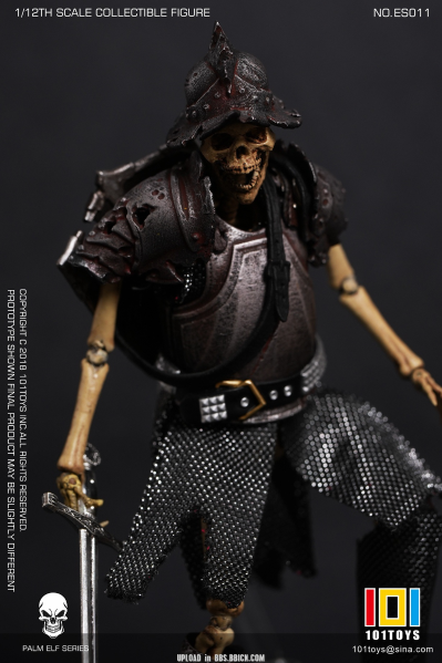 NO.ES011 掌上精灵系列 骷髅中世纪骑士B