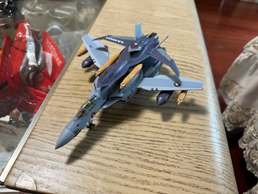 HI-METAL R 超时空要塞ZERO  VF-0A 凤凰(工藤真专用) ＋ QF-2200D-B 幽灵