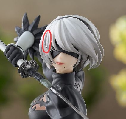 POP UP PARADE 尼尔：自动人形（动画版） 2B（寄叶二号B型）