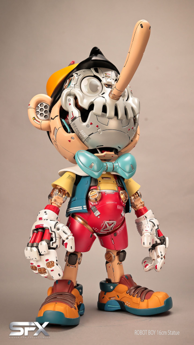 机器男孩 16cm雕像