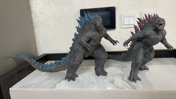 哥斯拉大战金刚 哥斯拉（2021版） 热射线喷射特别涂装版