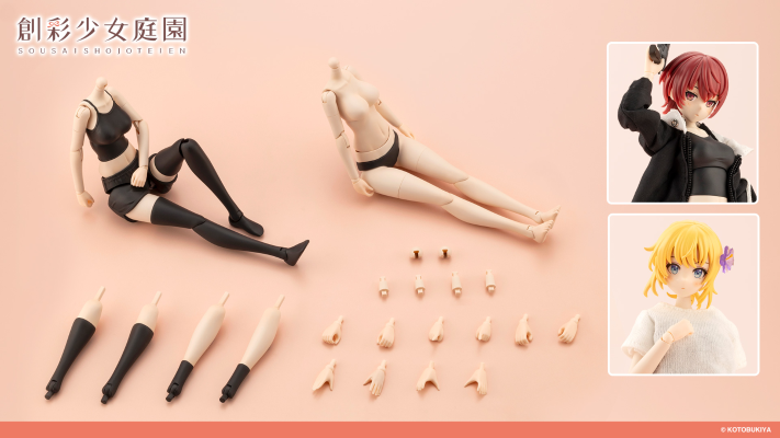 创彩少女庭园 装扮素体【M】 配色C