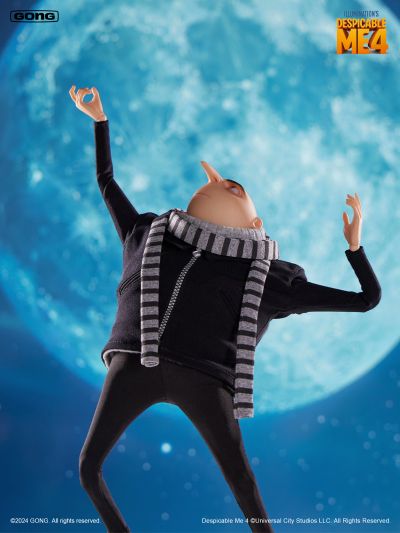 神偷奶爸4 格鲁1/8收藏可动人偶