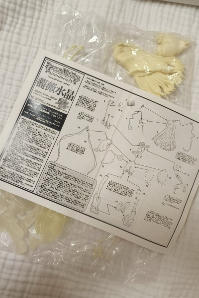 蔷薇少女  FIGURE FIGURE 薔薇水晶 未涂装 BOX版