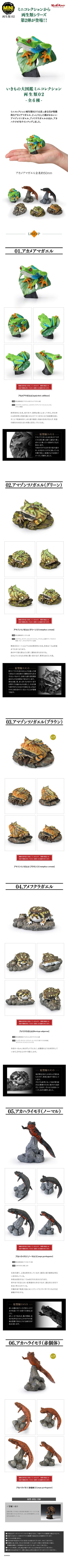 生物大图鉴 迷你系列 两栖类02