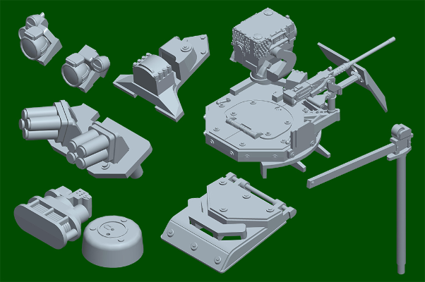 编号:07424 1/35 装甲车辆系列 美军M1131斯崔克火力支援车
