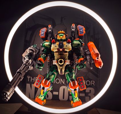 MechaHeat系列 合金机甲 机甲忍者龟 米开朗基罗