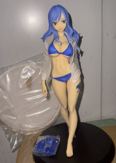 妖精的尾巴 朱毕安·罗克丝 Gravure Style 透明湿衬衫SP