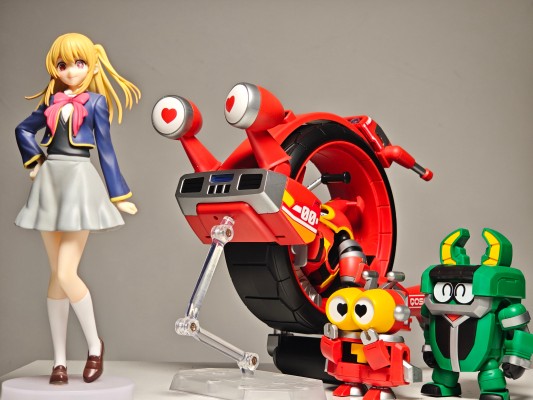 QOSMOS 铁甲小宝系列 第四弹 车轮滚滚+飞翔机器人