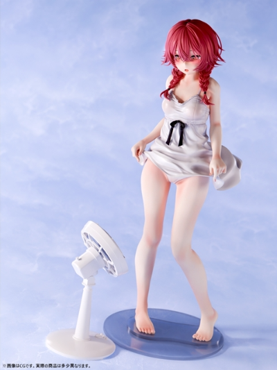 风扇前提裙 红羽安奈