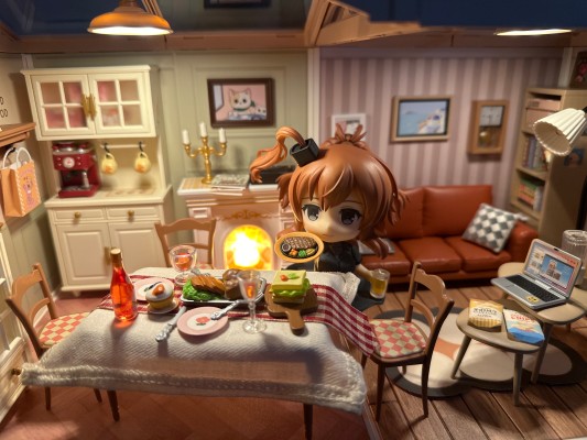 粘土人#1002b 舰队Collection -舰娘- 萨拉托加 Mk.II Mod.2