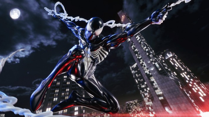 Luminasta 漫威漫画 蜘蛛侠（黑色战衣）