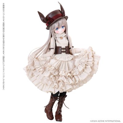 AOD526-IBM 艾莉丝收集 小型 伊绪/兔子茶会穿搭套装 ～月光银～ AZONE网上商店限定