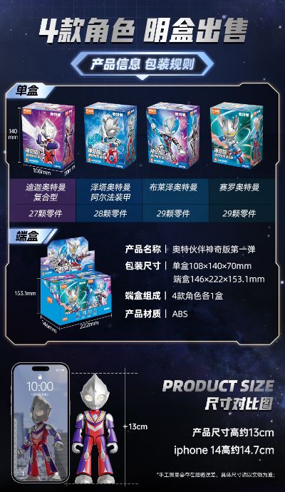 奥特伙伴神奇版第1弹