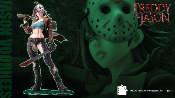 美少女雕像  恐怖美少女 弗莱迪大战杰森 杰森·沃赫斯 第二版