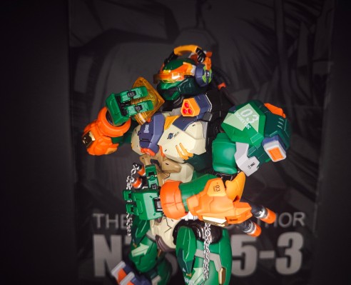 MechaHeat系列 合金机甲 机甲忍者龟 米开朗基罗