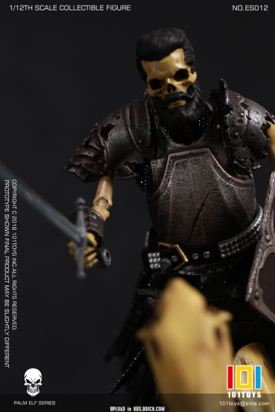 NO.ES012 掌上精灵系列 骷髅中世纪骑士C