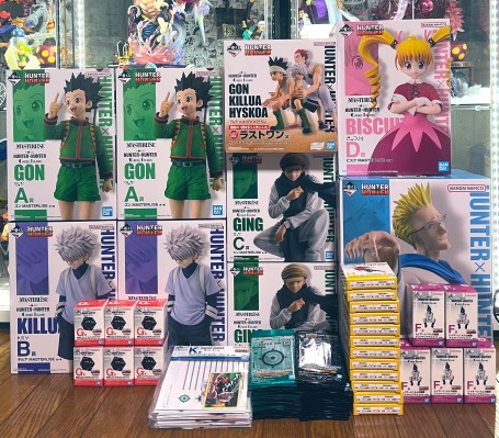 一番赏 猎人 贪婪之岛 最终大奖 小杰×奇犽×西索 追忆往昔