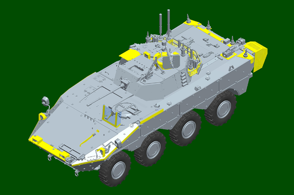 编号:09606 1/35 装甲车辆系列 意大利VBM轮式装甲车