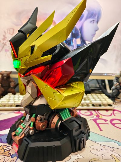 AMAKUNI机神 勇者王 终极任务 始源我王凯牙 头部观赏模型