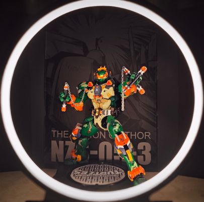 MechaHeat系列 合金机甲 机甲忍者龟 米开朗基罗