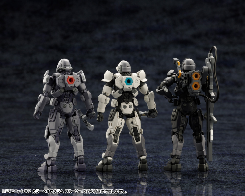 六角机牙 EX单元002 彩色六角 蓝色