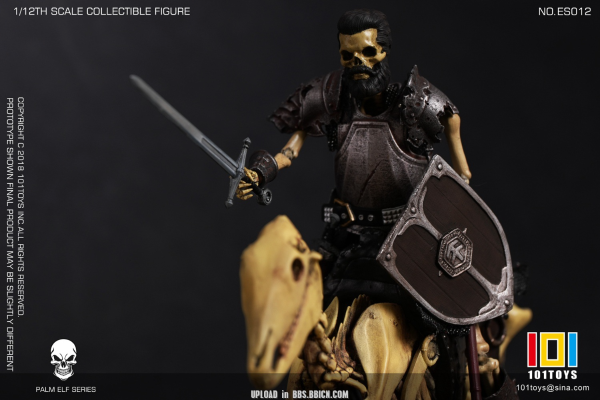 NO.ES012 掌上精灵系列 骷髅中世纪骑士C