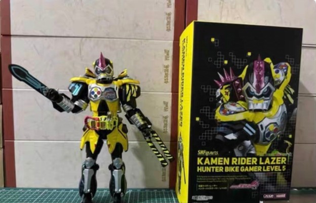 S.H.F 假面骑士：艾克赛德  假面骑士狂飙 猎人摩托玩家 等级5