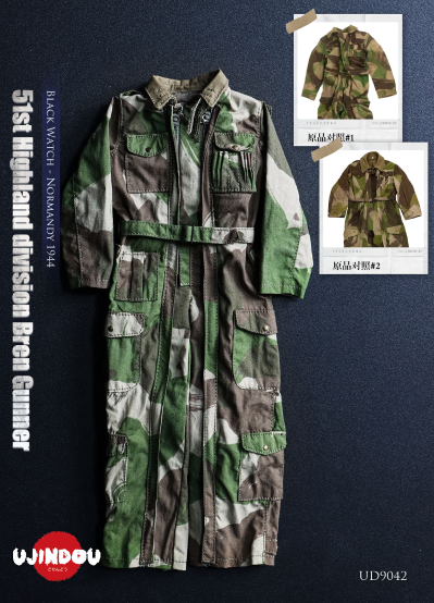 NO.UD9042 二战英军第51高地师布伦机枪手-诺曼底1944