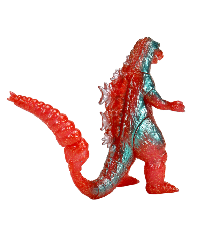 中等尺寸系列 哥斯拉（1964）复古红绿闪粉