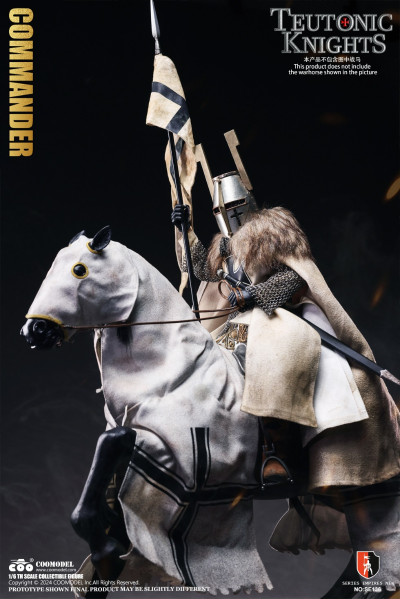 帝国系列 SE136 条顿骑士/指挥官（白铜版）