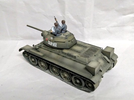 35059 苏联 T34/76 中型坦克 1943年型