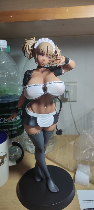 黑色辣妹女仆淫魔要吃掉主人了 可可亚