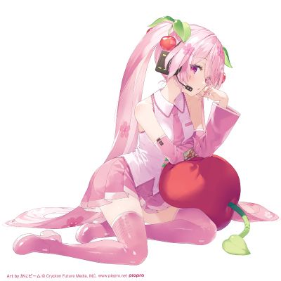 樱花未来 Desktop Cute人偶 ~樱桃抱枕造型~