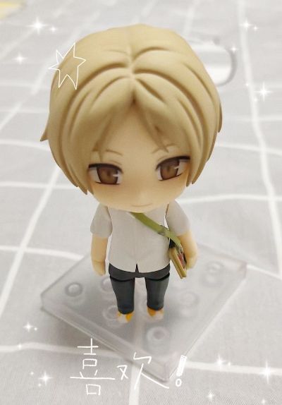 粘土人#1245 夏目友人帐 夏目贵志&斑 （猫咪老师）